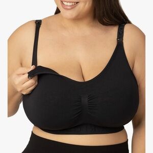 Kindred Bravely Simply Sublime Seamless Nursing Bra Black Busty (E–I) Small
